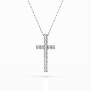 Białe Złoto Naszyjnik z Diamentem, Kolekcja Minimalism